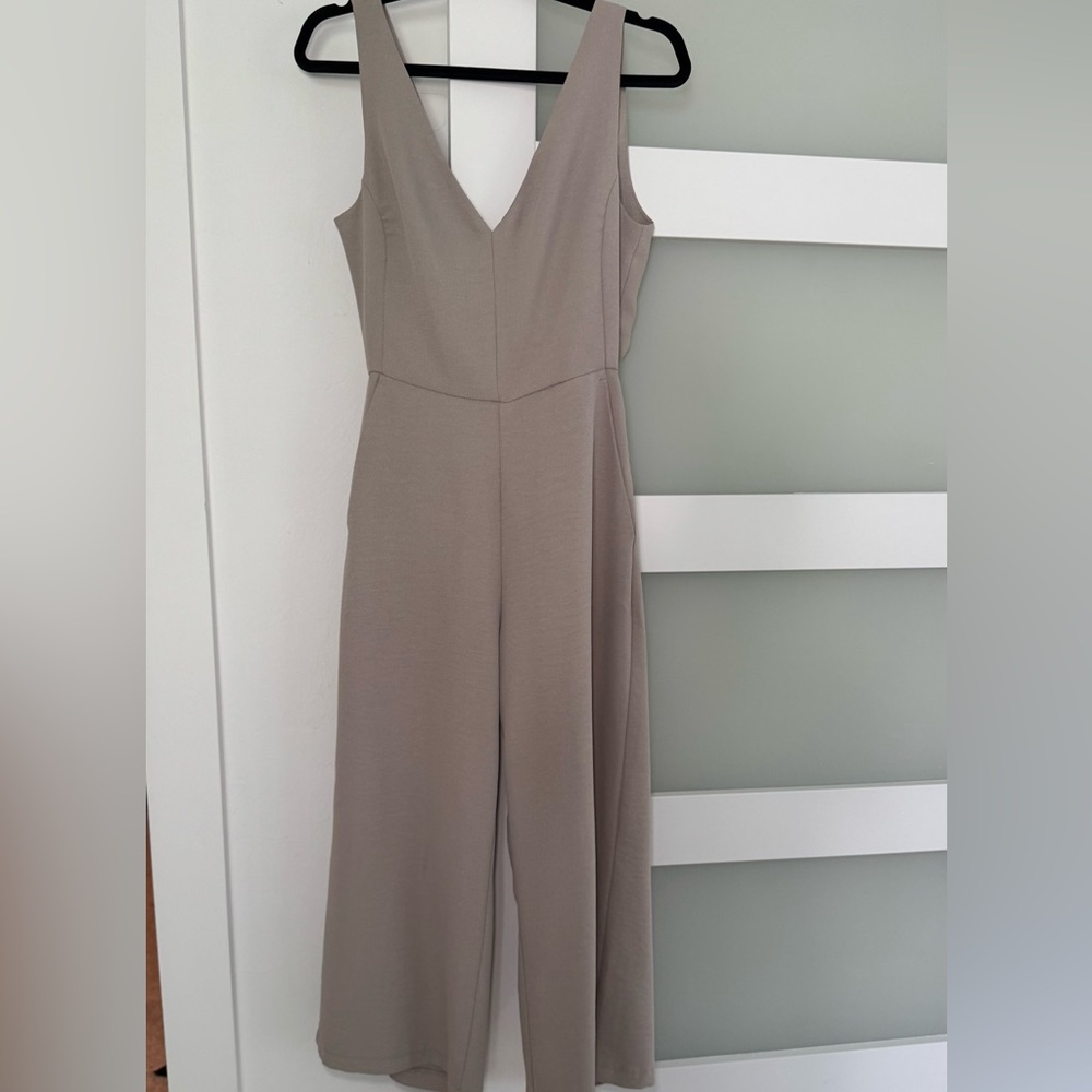 Dress Forum Taupe Jumpsuit